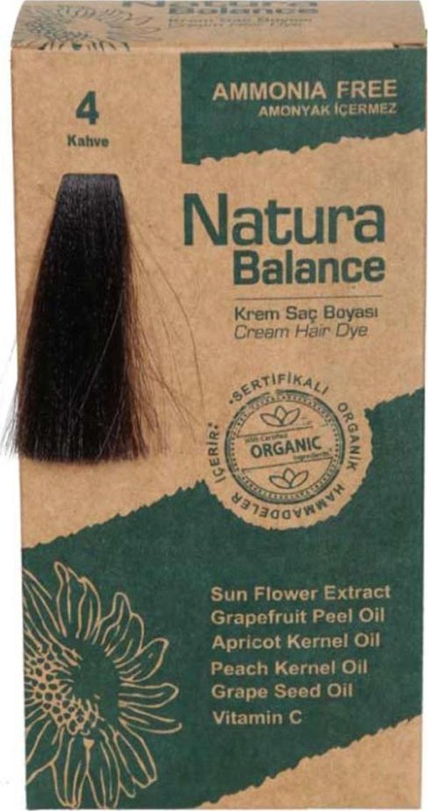 NATURA BALANCE SAÇ BOYASI 4 KAHVE - Image 1