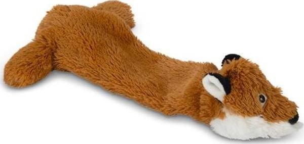 Beeztees Köpek Oyuncağı, İki Sesli, Tilki, Peluş, Kahverengi, 36cm - Image 1