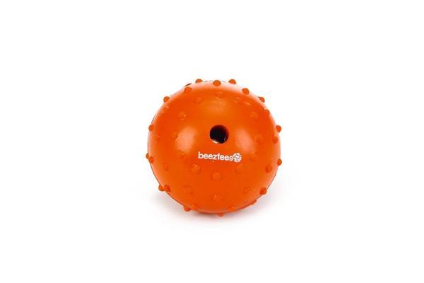 Beeztees Köpek Oyuncağı, Ödül ve Oyun Topu, Kauçuk, Turuncu, 7cm - Image 1