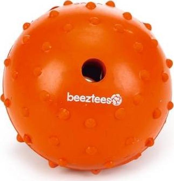 Beeztees Köpek Oyuncağı, Ödül ve Oyun Topu, Kauçuk, Turuncu, 7cm - Image 1