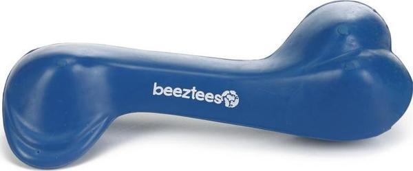 Beeztees Köpek Oyuncağı, İçi Dolu Kemik, Kauçuk, Mavi, 14cm - Image 1