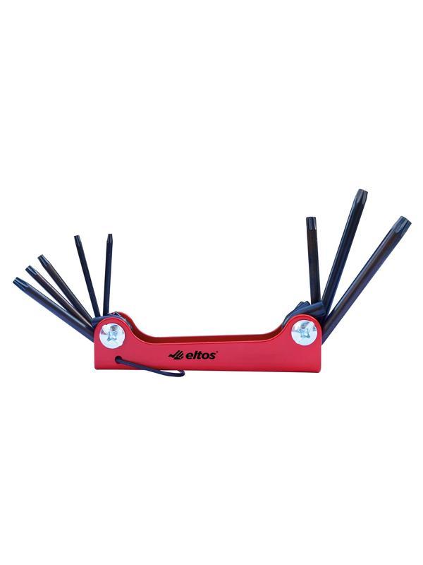 Eltos CAT-008 8 Parça Çakı Tip Torx Allen Seti - Image 1