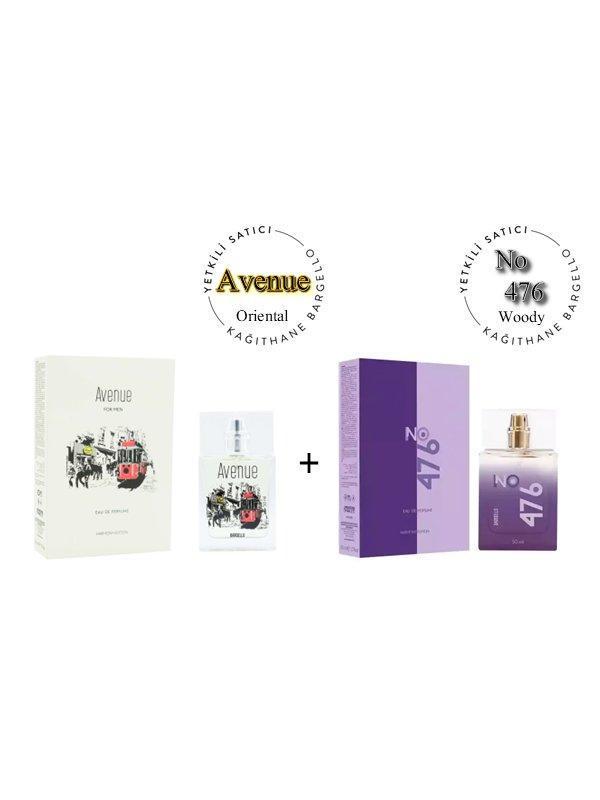 Avenue + No: 476 Erkek / Unisex Parfüm 50 ml edp Oriental / Woody  - Mnms50ave476 - Image 1
