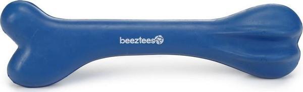 Beeztees Köpek Oyuncağı, İçi Dolu Kemik, Kauçuk, Mavi, 20cm - Image 1