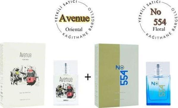 Avenue + No: 554 Erkek / Unisex Parfüm 50 ml edp Oriental / Floral  - Mnms50ave554 - Image 1