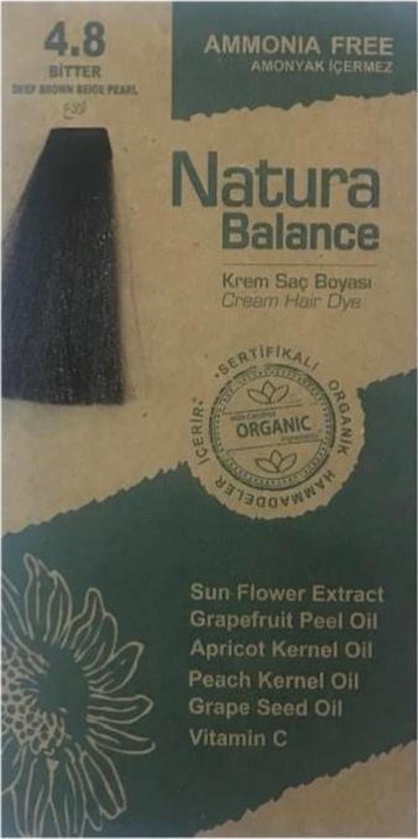 NATURA BALANCE SAÇ BOYASI 4.8 BİTTER - Image 1
