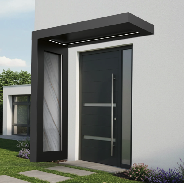 Alüminyum Işıklı Sundurma Viela Compact  200 cm x 90 cm Ledli - Image 1
