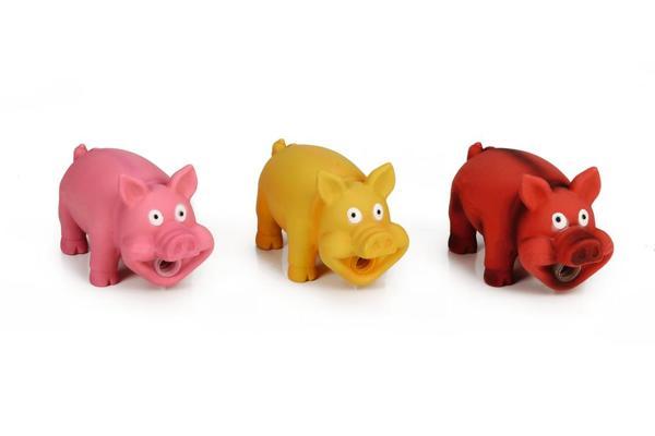 Beeztees Köpek Oyuncağı, Sesli, Domux, Lateks, Çeşitli Renklerde, 16x7x9cm - Image 1