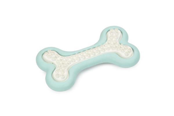 Beeztees Yavru Köpek Diş Oyuncağı, İçi Dolu Halka, Kauçuk, Yeşil, 10cm - Image 1