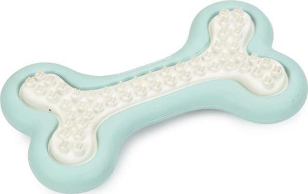 Beeztees Yavru Köpek Diş Oyuncağı, İçi Dolu Halka, Kauçuk, Yeşil, 10cm - Image 1