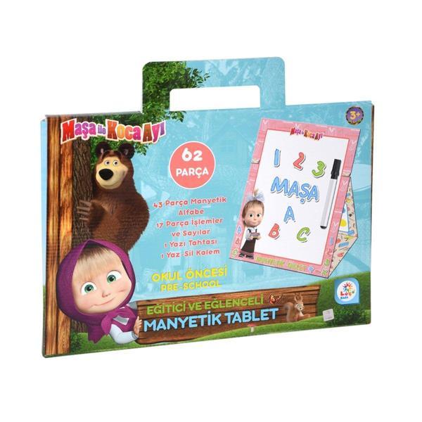 MS7582 Laço, Maşa ile Koca Ayı Manyetik Tablet / +3 yaş FABBATOYS - Image 1