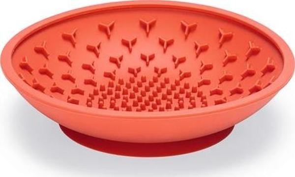 Beeztees Yavru Köpek Mama Yeme Oyuncağı, Silikon, Kırmızı, 19cm - Image 1