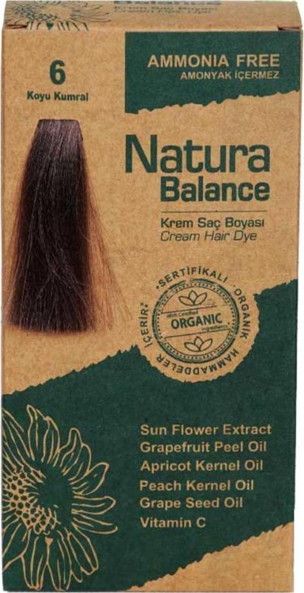NATURA BALANCE SAÇ BOYASI 6 KOYU KUMRAL - Image 1