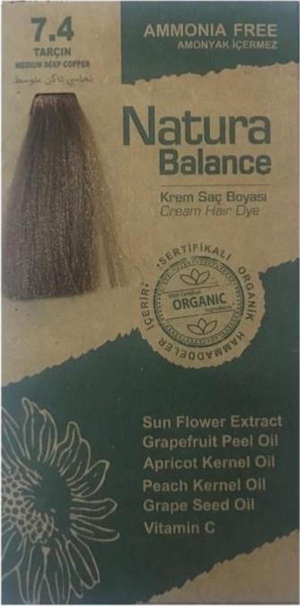 NATURA BALANCE SAÇ BOYASI 7.4 TARÇIN - Image 1