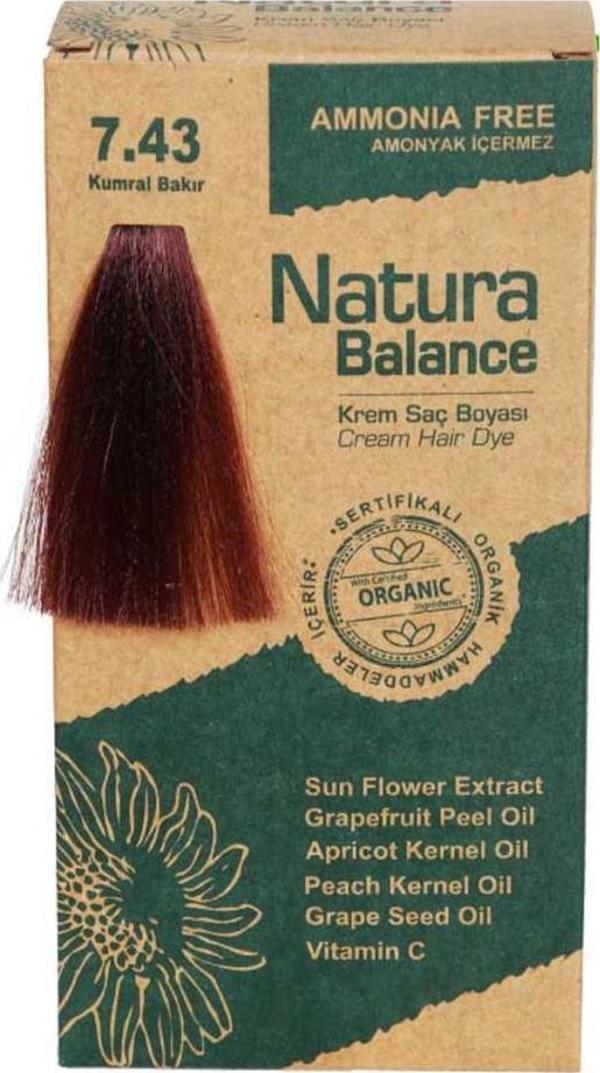 NATURA BALANCE SAÇ BOYASI 7.43 KUMRAL BAKIR - Image 1
