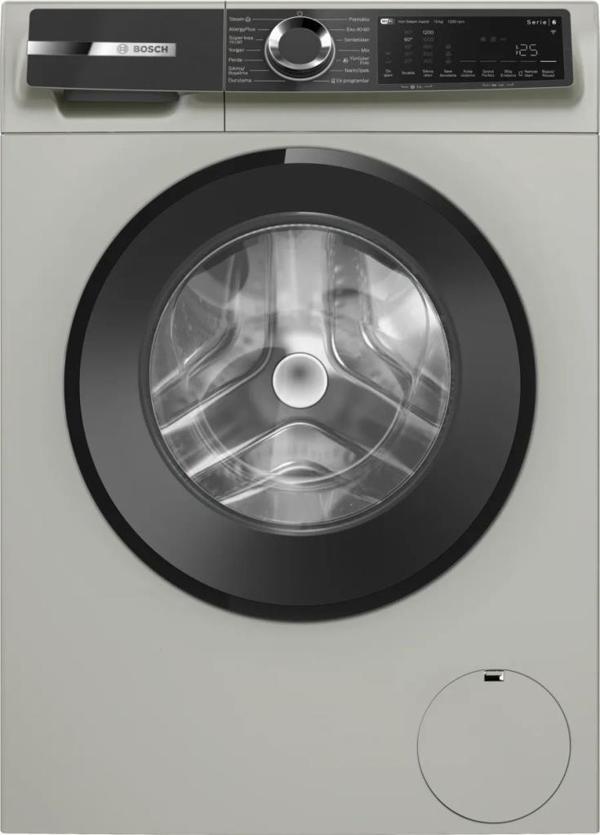 Bosch WGK252ZXTR 10 KG 1200 Devir Çamaşır Makinesi Gümüş - Image 1