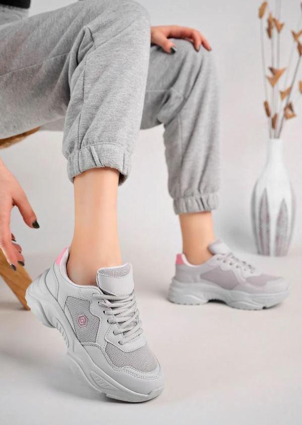 Lambırlent 9972 Kalın Taban Sneaker Unisex Spor Ayakkabı - Image 1