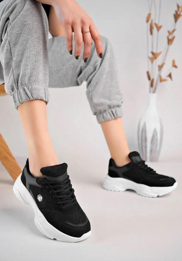 Lambırlent 9972 Kalın Taban Sneaker Unisex Spor Ayakkabı - Image 1