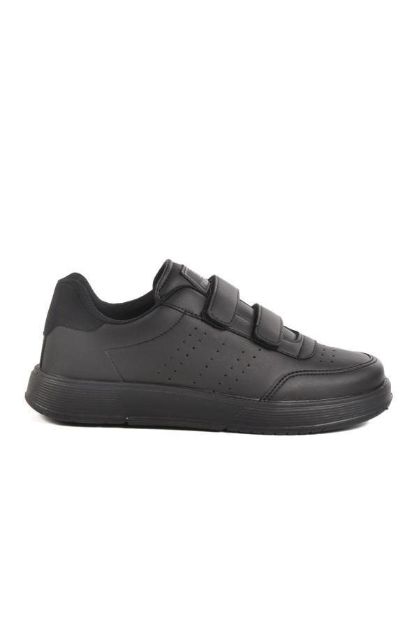 Siyah Cırtlı Unisex Spor Ayakkabı DRK158 G - Image 1