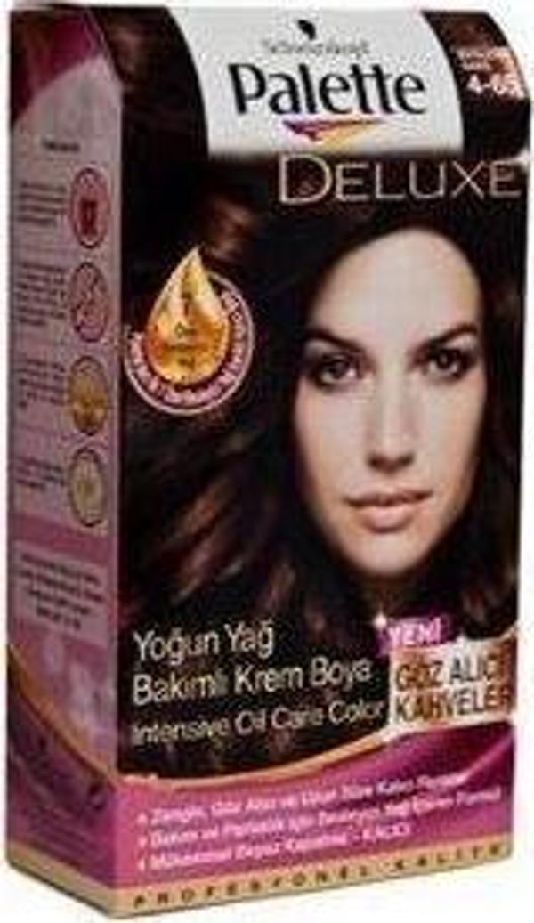 Palette Deluxe 4-65 Büyüleyici Kahve Saç Boyası - Image 1
