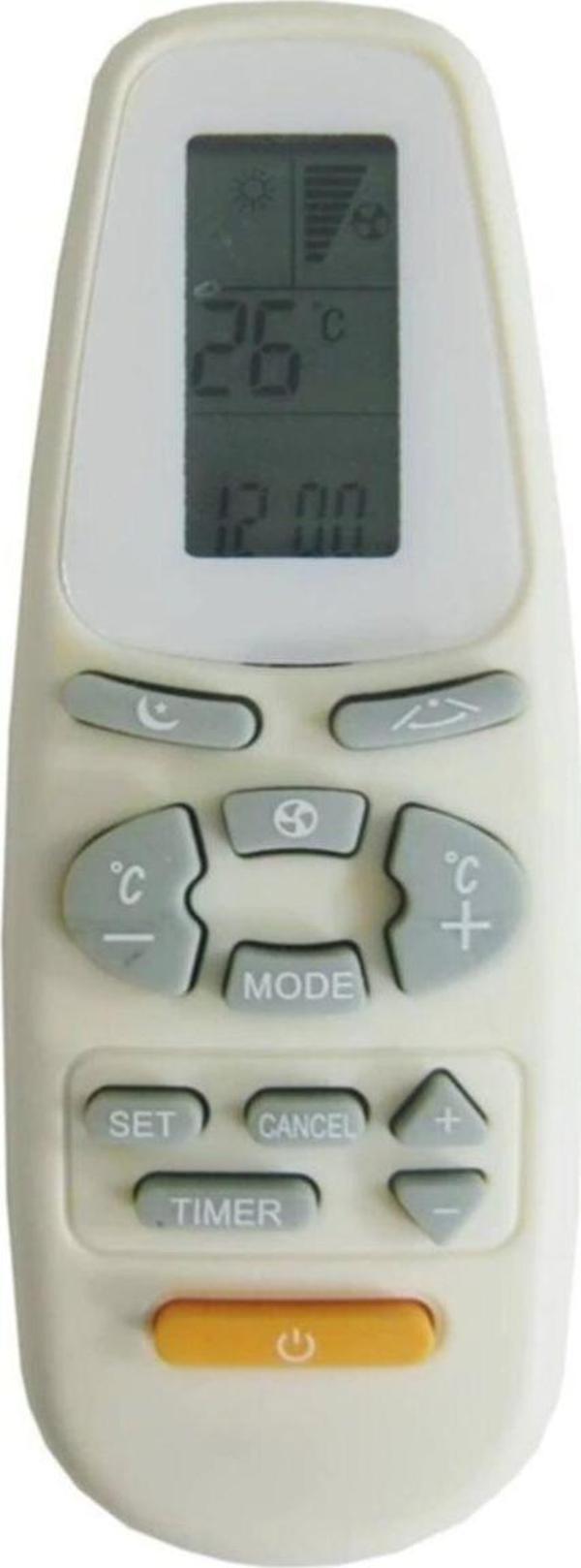 Electra-Siemens-Bosch-Profilo Klima Kumandası-SİYAH - Image 1