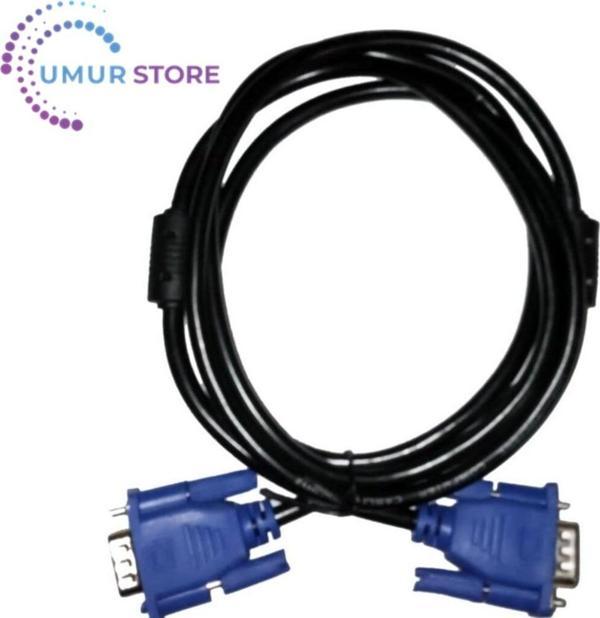 VGA To VGA 1,5 mt VGA Görüntü Aktarma Kablosu - Image 1