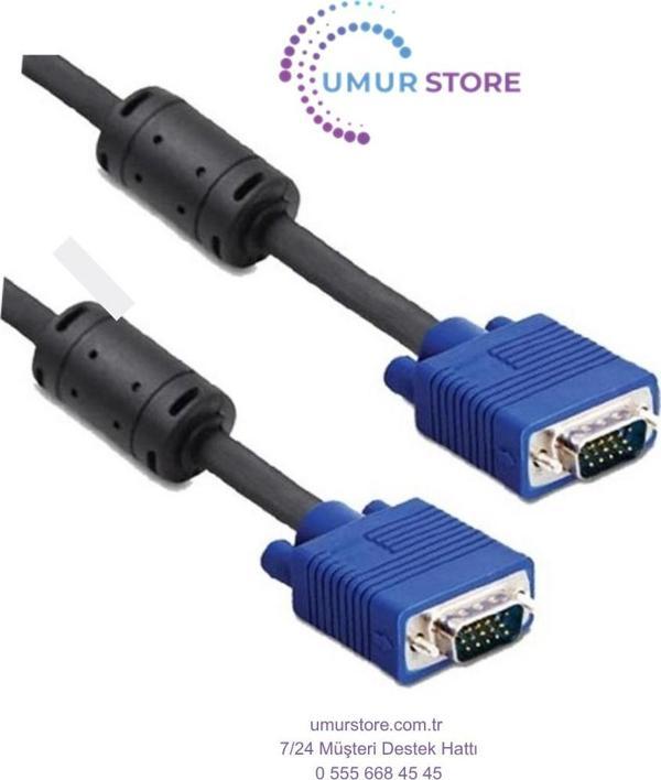 Vga Kablo 15 Pin Erkek/Erkek 30 Metre * Hytech Hy-Vga30 - Image 1