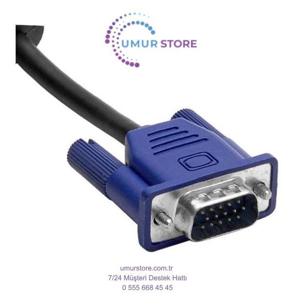Vga Kablo 15 Pin Erkek/Erkek 15 Metre *Hytech Ht-Vga15 - Image 1