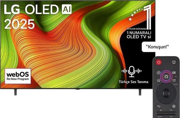 LG OLED77B56LA 77'' 196 Ekran Uydu Alıcılı 4K Ultra HD Smart webOS OLED TV - Image 1