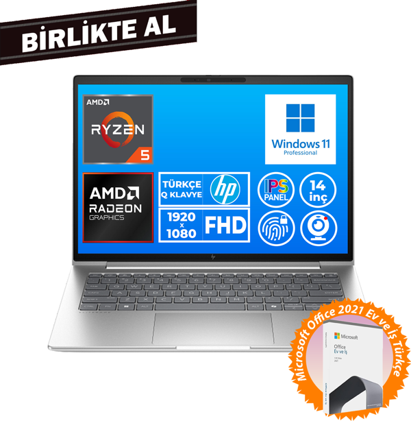 HP EliteBook 645 G9 Ryzen 5 Pro 5675U 32GB 1TB SSD 14" FHD W11P + MS Office 5Y3J0EA 029 - Image 1