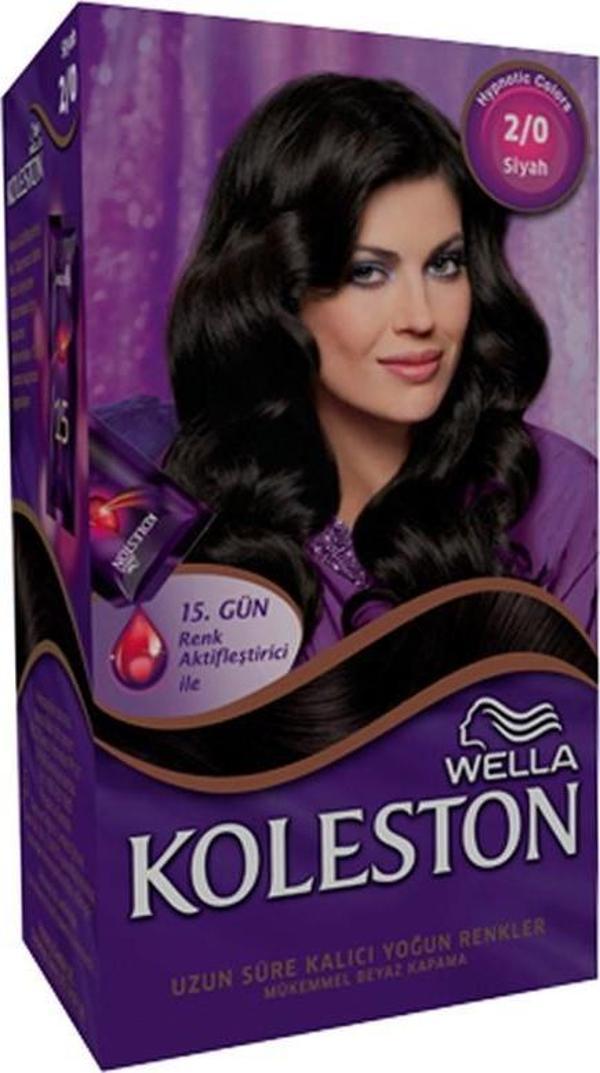 Koleston Set Saç Boyası 2/0 Siyah - Image 1