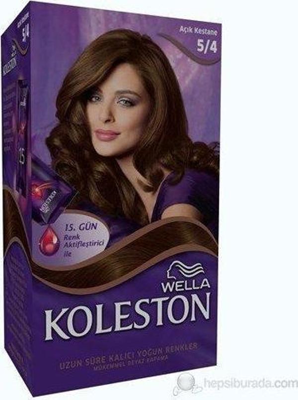 Koleston Set Saç Boyası 5/4 Açık Kestane - Image 1