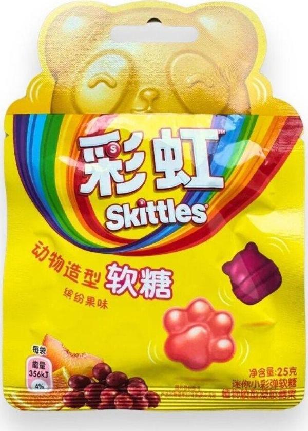 Skittles Small Paintball Gummy Colorful Fruit Flavor 25G - Image 1
