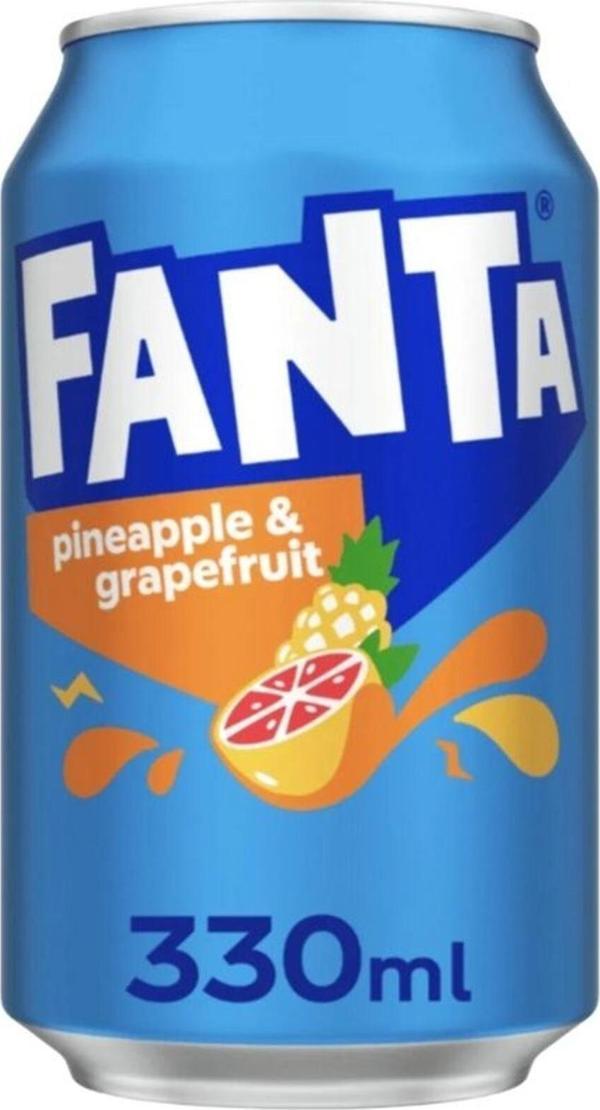 Fanta Pineapple & Grapefruit 330 Ml - Image 1