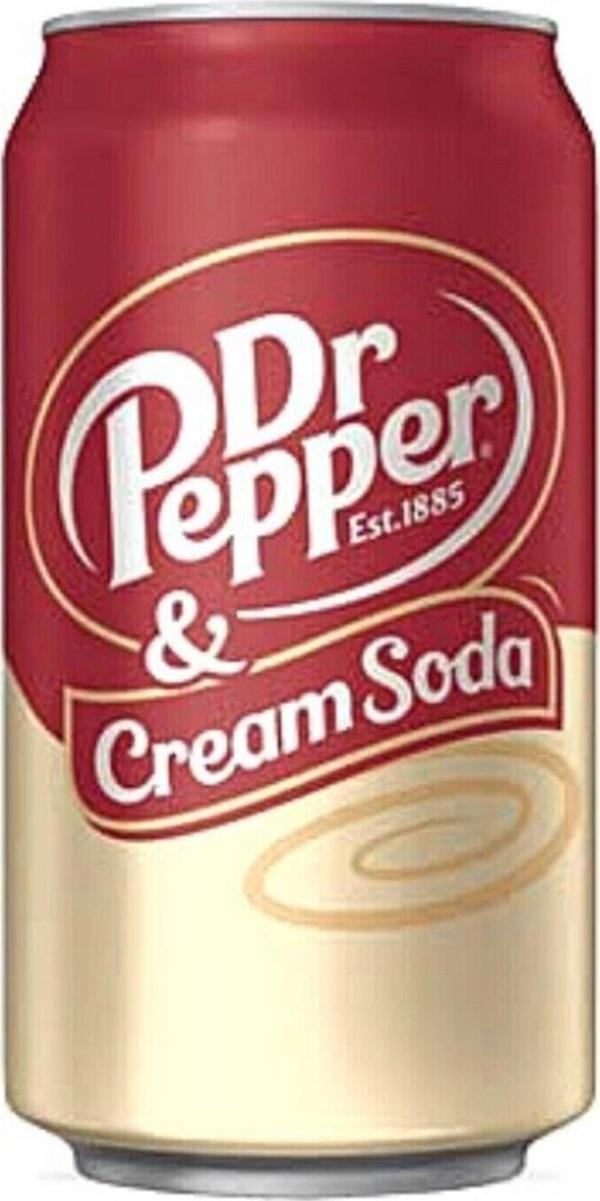 Dr. Pepper Cream Soda 355 Ml - Image 1