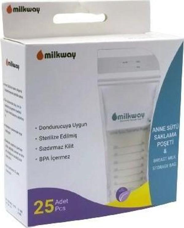 Milkway Süt Saklama Poşeti 25'li- Adet - Image 1