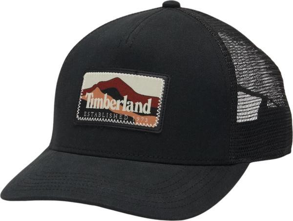 B0A61X20011-R Timberland Mountain Patch Trucker Şapka Siyah - Image 1