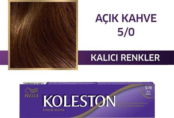 Koleston Tüp Boya Açık Kahve 5/0 - Image 1