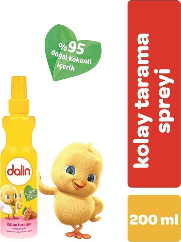 Dalin Kolay Tarama Saç Spreyi 200 ml 2 Adet - Image 1