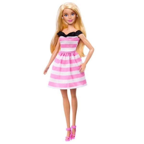 Nessiworld Barbie 65.Yıl Özel Pembe Elbiseli Bebek - Image 1