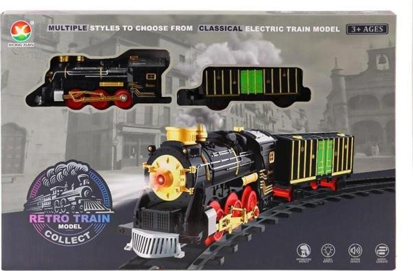 Nessiworld 699-69A Sesli Işıklı Şarjlı Dumanlı Tren Seti -Karsan Oyuncak - Image 1