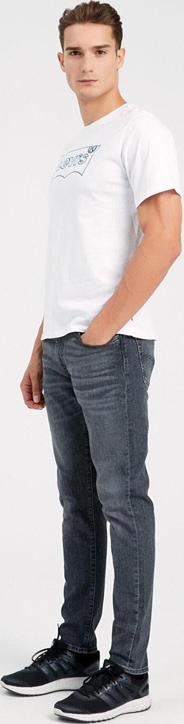 Levi's Erkek Gri 512 Slim Taper Jeans Pantolon - 28833-0780 - Image 1