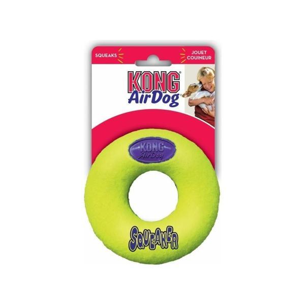 Kong Company Airdog Squeaker Donut Köpek Oyuncağı Medium - Image 1