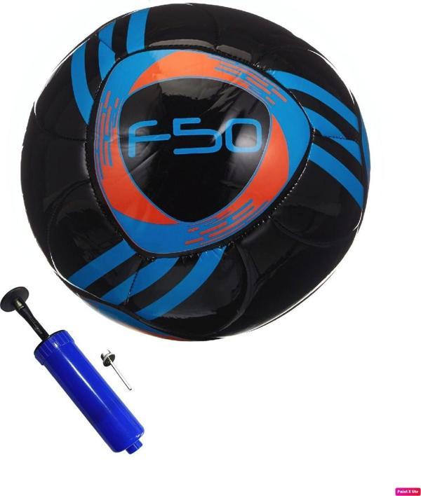 Avessa F-50 Makina Dikişli Soft-Touch No 5 Şampiyonlar Ligi Futbol Topu 348 Gr + Top Pompası - Image 1