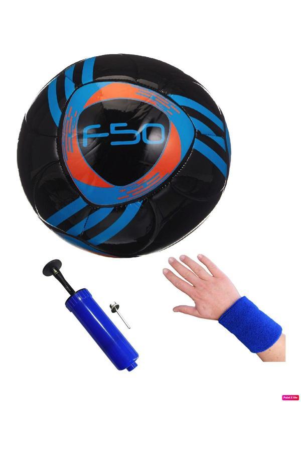 Avessa F-50 Makina Dikişli Soft-Touch No 5 Şampiyonlar Ligi Futbol Topu 348 Gr + Pompa + Bileklik - Image 1