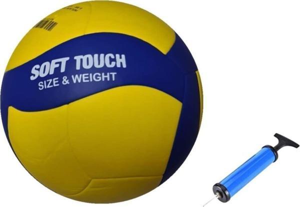 Avessa Vl 500 Voleybol Topu Soft Yapıştırma Poliüretan 3 Astar Deri Pompa Hediye -87821 - Image 1