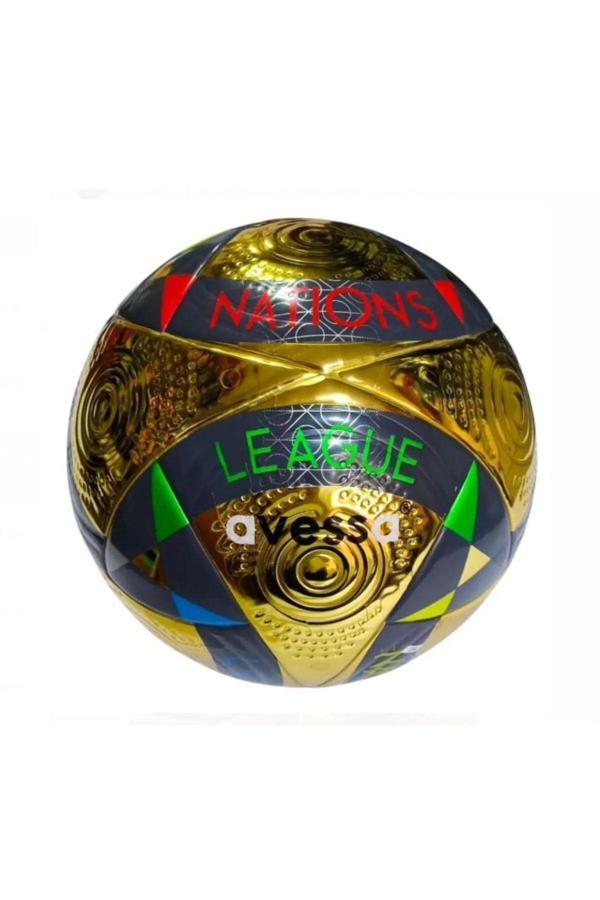 Avessa Ft-1100 No:5 430 Gram Profesyonel Futbol Topu - Termo Yapıştırma Sistem - Kanallı Deri Kabartmalı - Image 1