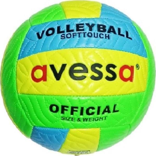 Avessa Voleybol Topu Fosforlu Yeşil/Sarı/Mavi - Image 1