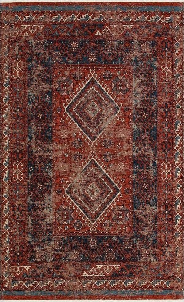 Hoom Rugs Anatolia Qilim ANQ 02 Multy Yıkanabilir Kaymaz Tabanlı Halı - Image 1