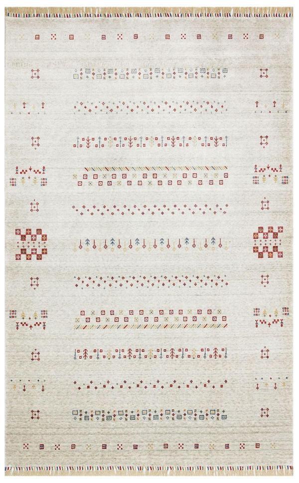 Hoom Rugs Nepal ZR 06 Bambu Viskon Uşak Desenli Halı - Image 1